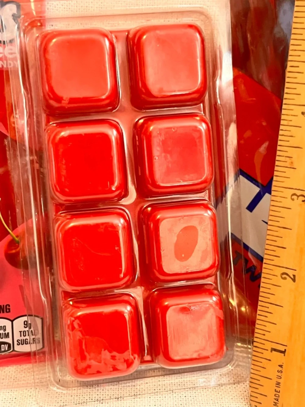 Twizzlers Red Strawberry & Cherry Wax Melts and Candy Pack - Red